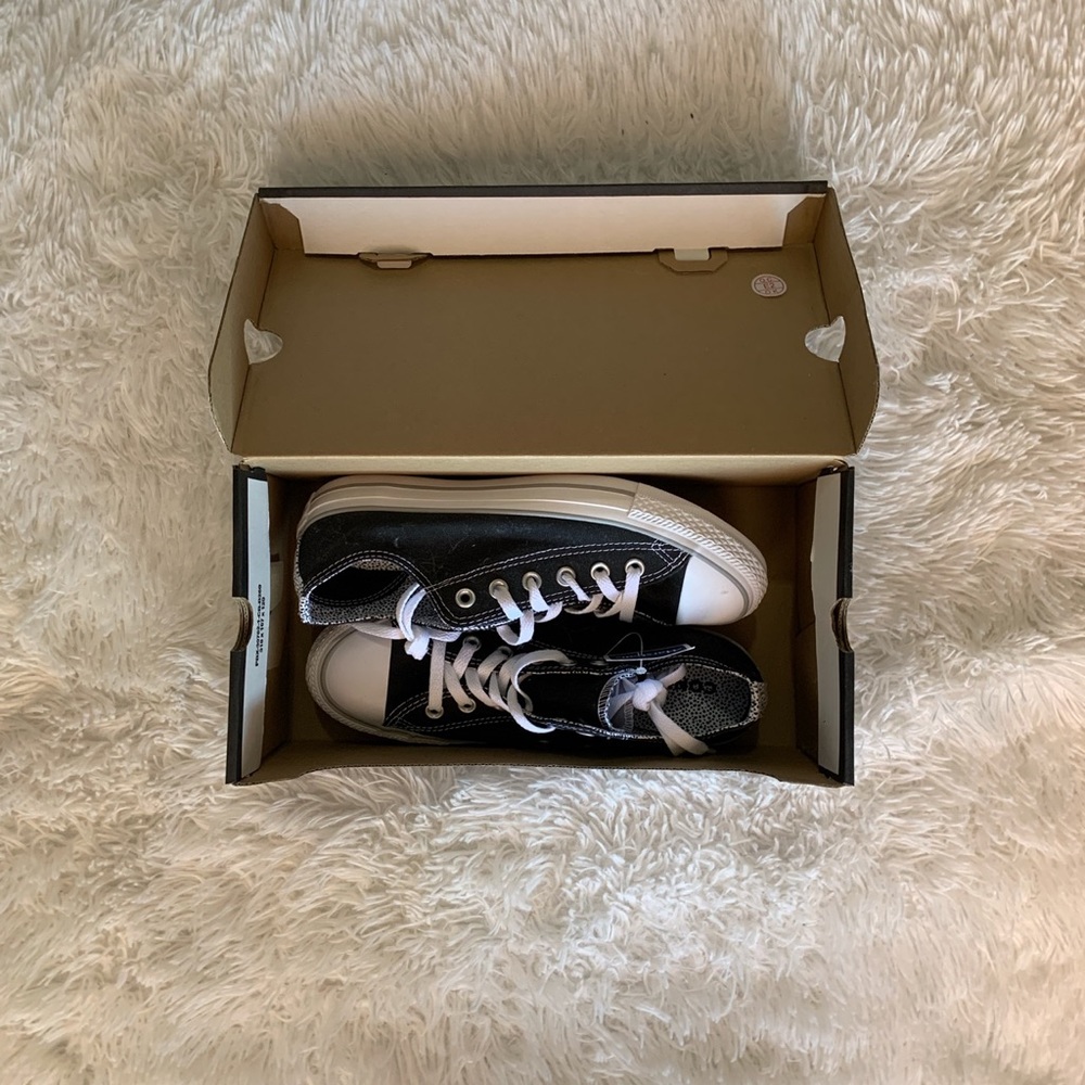 Black Converse shoes